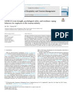 Journal of Hospitality and Tourism Management: Jie Yin, Yensen Ni