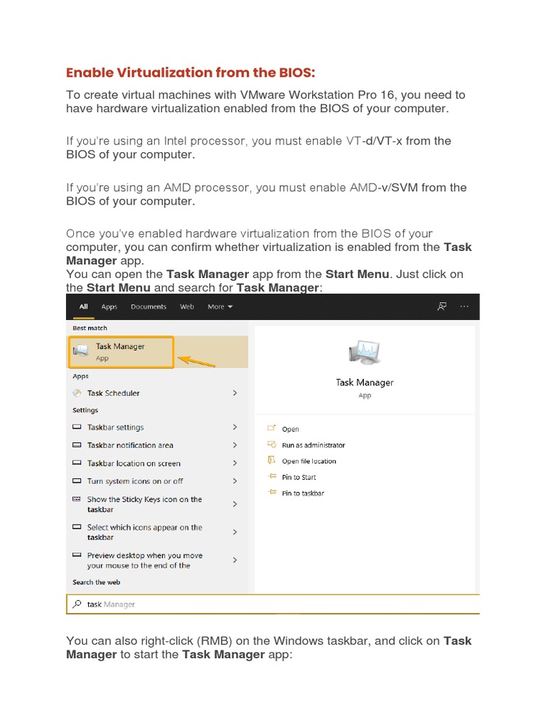 Install VMWare Workstaion Pro On Windows PDF Installation
