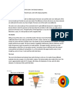 Layers of The Earth
