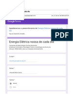 Energia Elétrica: consumo e tarifas