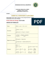 Deber de Derivadas