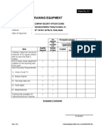 FORM 2-2 CSO (Inventory of TRNG Equip)