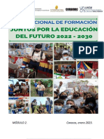 M Dulo 2 Plan Nac Formaci N Juntos Por La Educaci N Del Futuro 2022