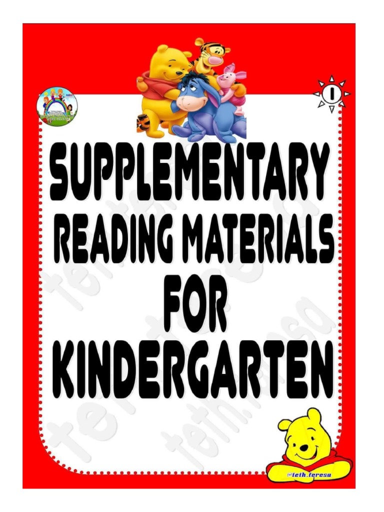 Supplementary Reading Materials For Kg Pdf