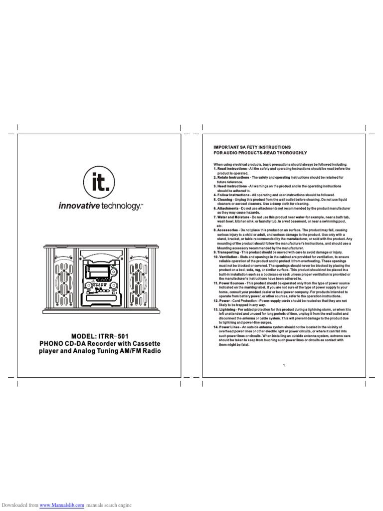 Itrr 501 | PDF