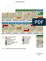 Kalender Akademik Pra SK