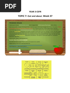 YEAR 3 CEFR WEEK 37observed