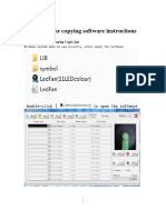 11LED Color Copying Software Instructions