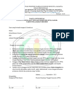 Pakta Integritas PTS SMT Ganjil Tp. 2022-2023