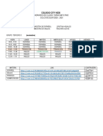 HORARIO 3°C Unicornio