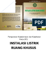 Buku Persayaratan k3 Instalasi Ruang Khusus