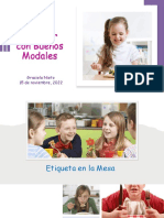 Etiqueta Con Clase para Peques (15 de Nov 2022)