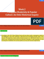 W2 - Philippine Modernity and Popular Culture - PPT