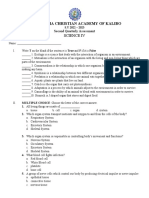 Science Grade IV 2nd Q Assessment