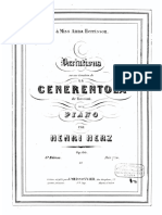 Variations on 'Non Piu Mesta' From Rossini's La Cenerentola (Henri Herz)