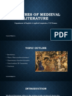 Medieval Literature Characteristics