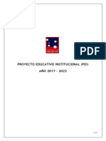 Proyecto Educativo Institucional Pei Dic - 2020