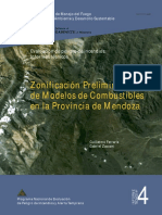 Zonificación Preliminar de Modelos de Combustibles en La Provincia de Mendoza