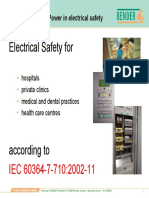 Safety According To Iec 60364-7-710.2002-11