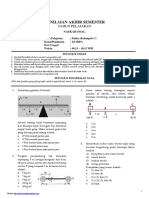 Soal PAS Fisika KEL 11