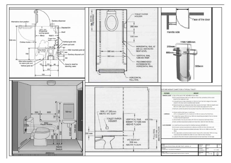 Typical Toilet Fixtures Height Detail21.11.22 PDF