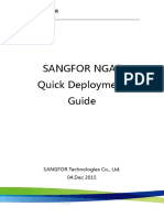 Sangfor NGAF Quick Deployment