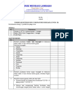 Form Screening