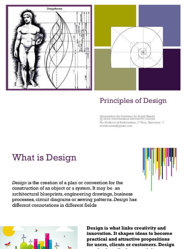 Theory of Design Principles Slideshare PDF