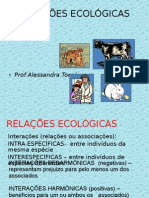 Relacoes Ecologicas