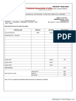 ICAI Membership Fee