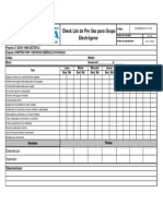 INS-PER009-001-01-F02 Check List de Pre-Uso de Grupo Electrógeno