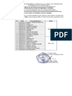 Pembagian Kelas Microteaching