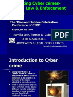 Combating Cybercrimes in India