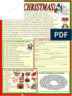 Merry Christmas Multiple Activities Reading Comprehension Exercises - 102970