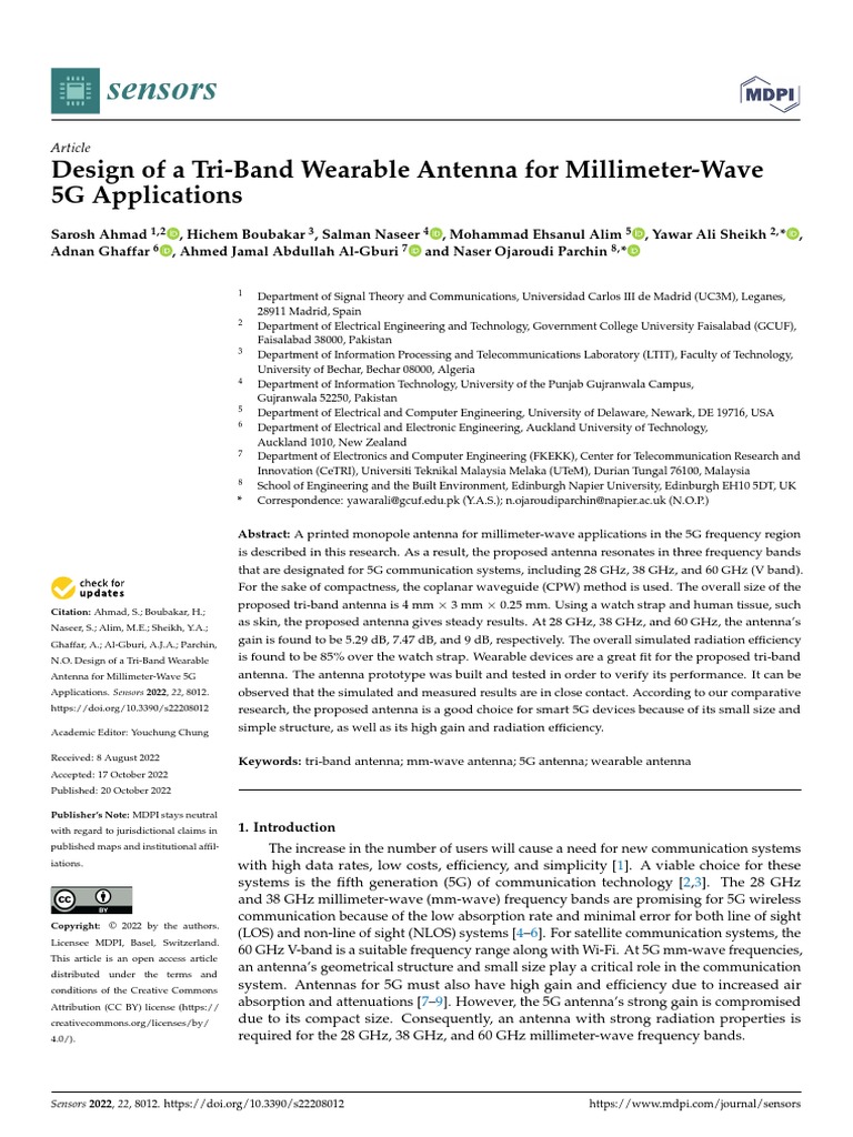 Millimeter Wave 5g