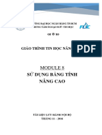 Tai Lieu - CC CNTT Nang Cao - Excel