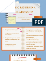 Basic Rights in A Relationship