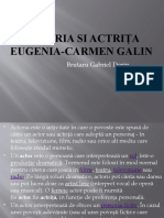 Actoria Si Actrița Eugenia-Carmen Galin Copie