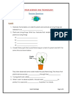 Grade 4 Science and Technology Revision Questions.