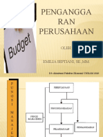 Manfaat Penganggaran Perusahaan