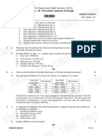 Elective - II: Pavement Analysis & Design: B.E. (Civil Engineering) Eighth Semester (C.B.S.)