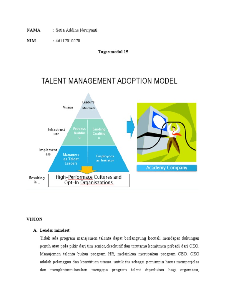 Manajemen Talenta Strategi Dan Implementasi Pdf Bisnis