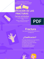 Clasificación de Fracturas. Generalidades.