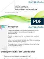 Manajemen Produksi Dan Operasional DISPORA X FKP
