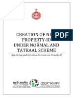 Creation of New Property ID