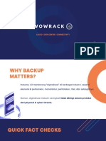 WOWRACK - Backup Solution
