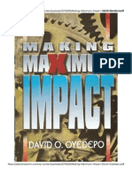 Making Maximum Impact