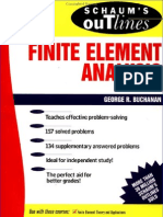 Schaum 039 S Outline of Finite Element Analysis