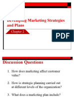 Chapter 2 Developing Marketing Strategies and Plans