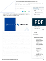 Gaussian Robotics Changes Its Brand Name To 'Gausium' - Gausium Press Release